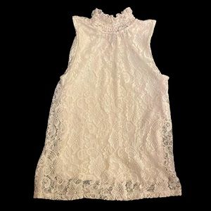 Fancy, Lacey Sleeveless Top - Great for Weddings!